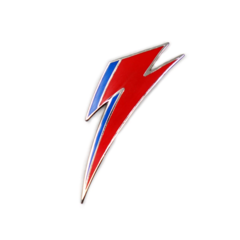 David Bowie Aladdin Sane Bolt Pin